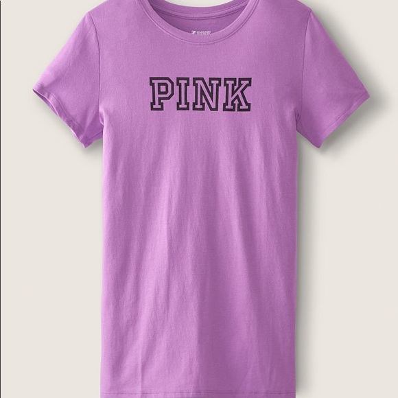 Victoria’s Secret PINK Everyday Crew Tee - Picture 1 of 1
